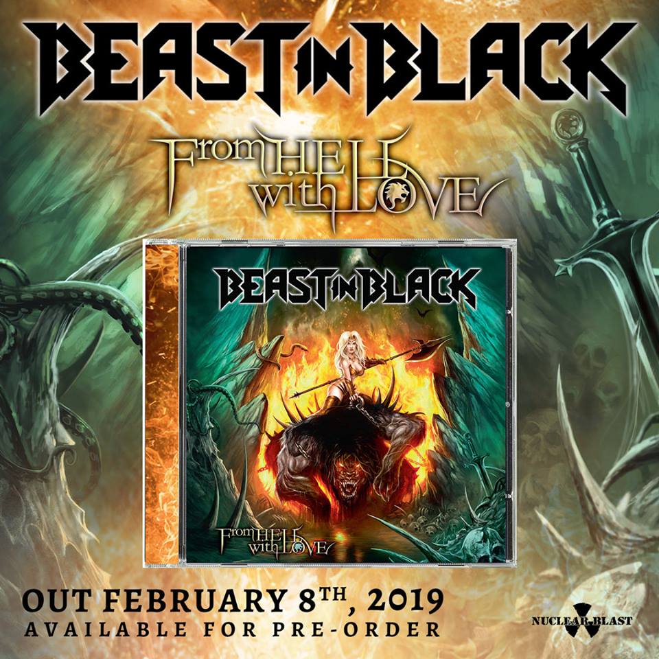 Segundo adelanto del nuevo disco de Beast in Black Max Metal