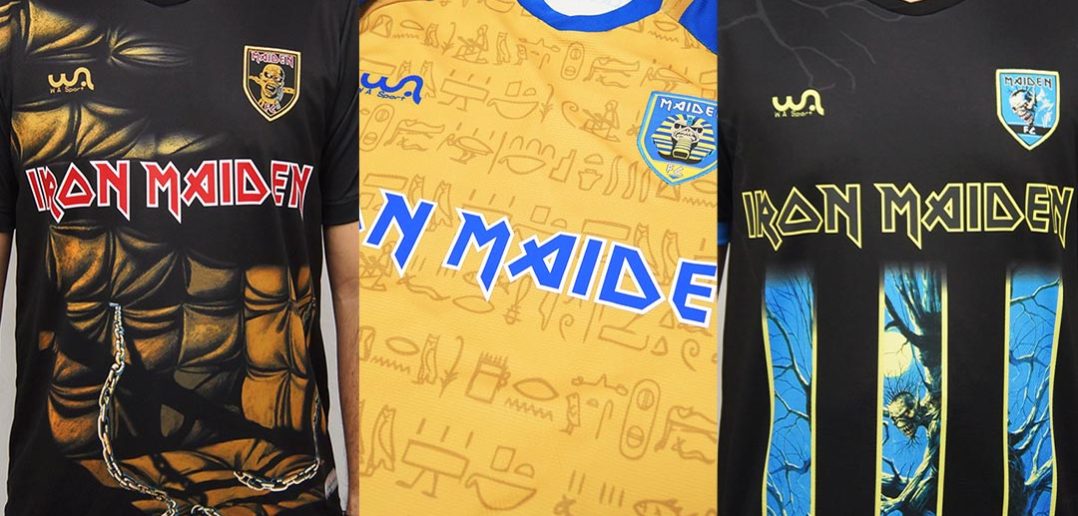 Iron Maiden lanza nuevas camisetas de fútbol - Max Metal