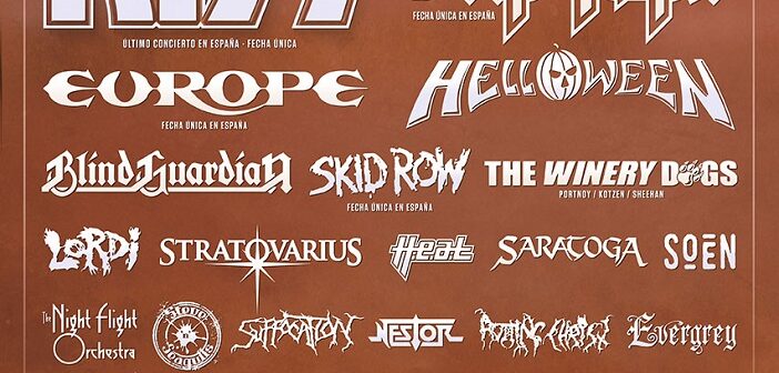 Kiss cierra el cartel del Rock Imperium Festival 2023 incorporando 37 nuevas bandas