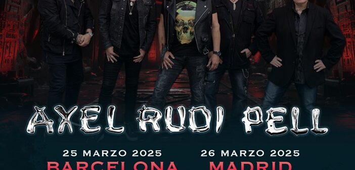 Axel Rudi Pell anuncia dos conciertos en España para 2025