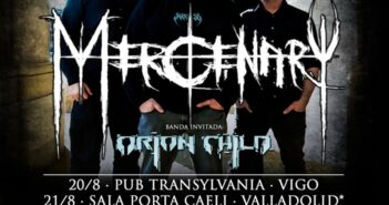 Gira de Mercenary en Agosto