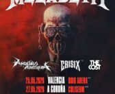 Artistas invitados para los conciertos de Megadeth en España: Angelus Apatrida, Crisix y The Cost