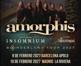 Amorphis anuncia fechas españolas para 2027