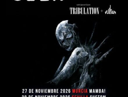El concierto de Soen en Madrid cambia de sala