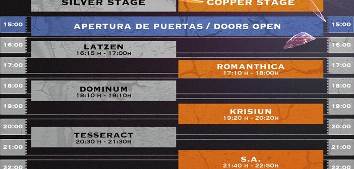 Horarios del Z! Live 2026