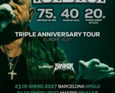 Striker serán la anda invitada de la gira de U.D.O en España