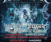 Megadeth anuncian conciertos en España en Abril
