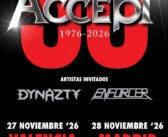 Enforcer se une a Dynazty como invitados de ACCEPT en Valencia y Madrid